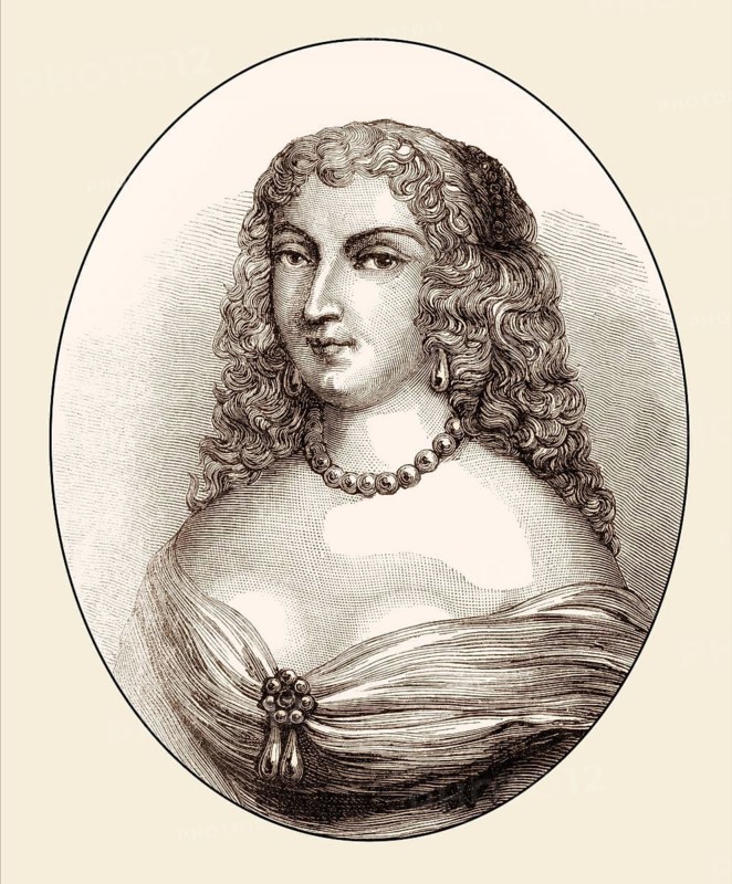 Louise Angélique Motier de la Fayette, 1618 –1665, a French courtier