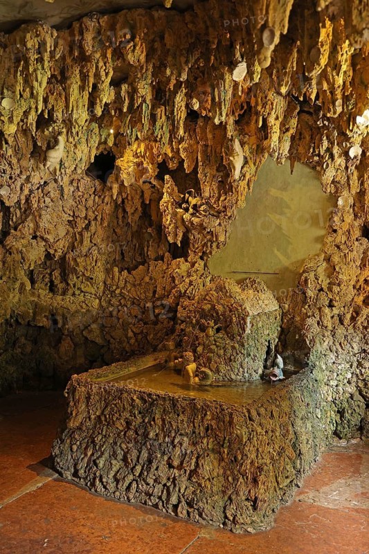 Hellbrunn Palace, pleasure palace, trick fountains, Salzburg, Austria, grotto
