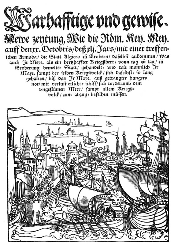 Report on the the Conquest of Tunis in 1535 by Charles V, 1500 - 1558, Emperor of the Holy Roman Empire