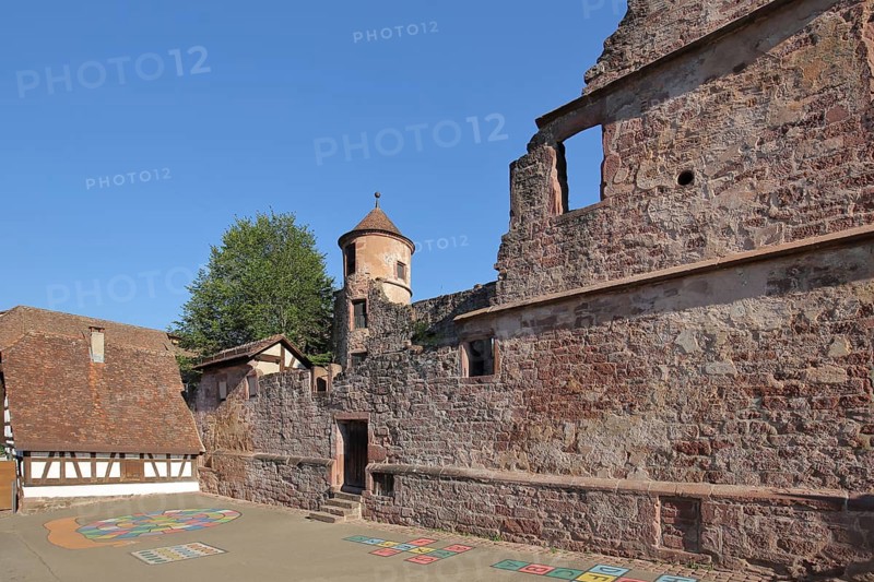 Monastery built 11th century, Hirsau, Calw, Nagold Valley, Northern Black Forest, Black Forest, Baden-Württemberg, Germany