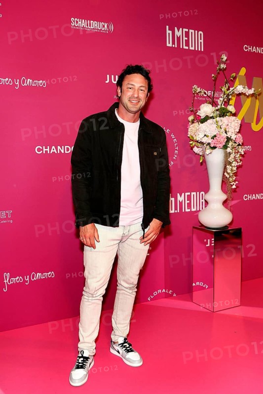 Daniel Völz at the Grand Opening of the deli and event location W66 by Wild & Wiese at the Museum for Communication in Berlin on 29 April 2025
