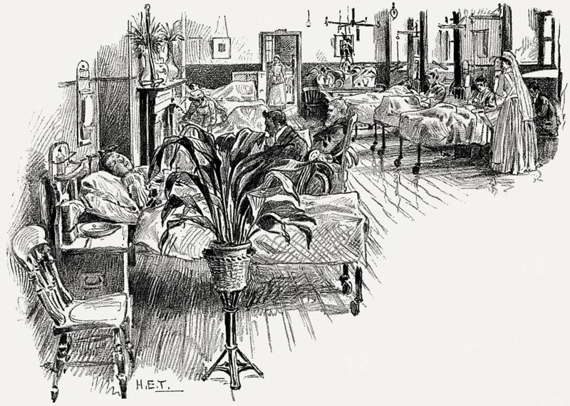 Alice Ward, Royal Infirmary, Manchester, England, UK, 19th century