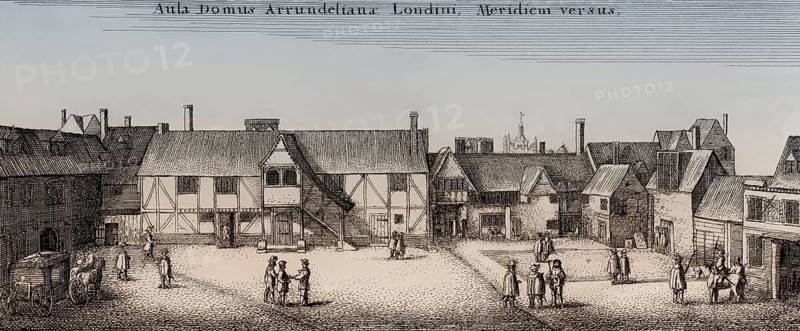 Arundel House, London, UK, after Hollar, 1646