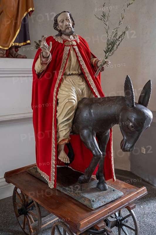 Palmesel in the parish church of St Peter and St Paul, Kirchstraße 25, Telfs, Tyrol, Austria