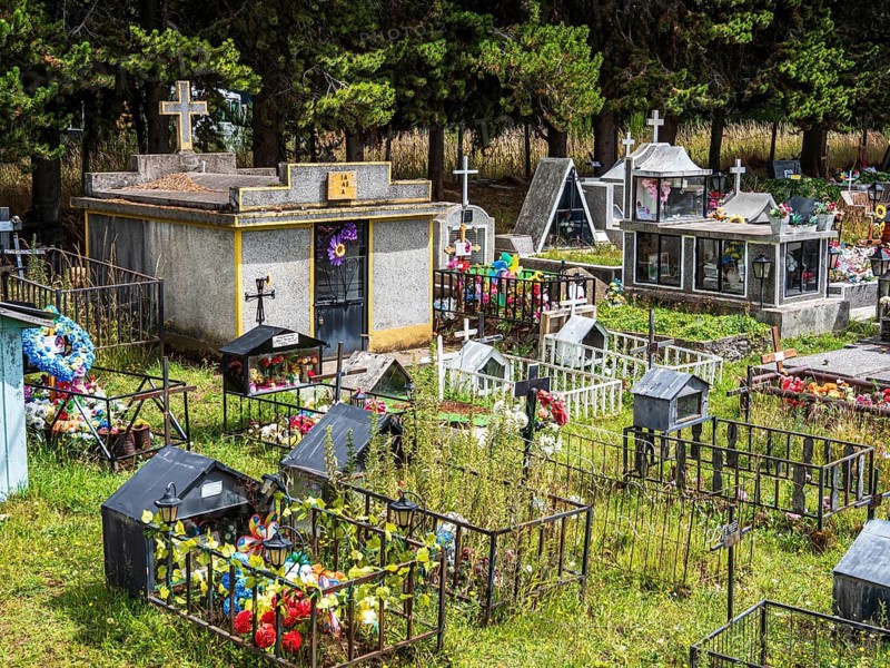 Traditional cemetery, Coyhaique, Chile