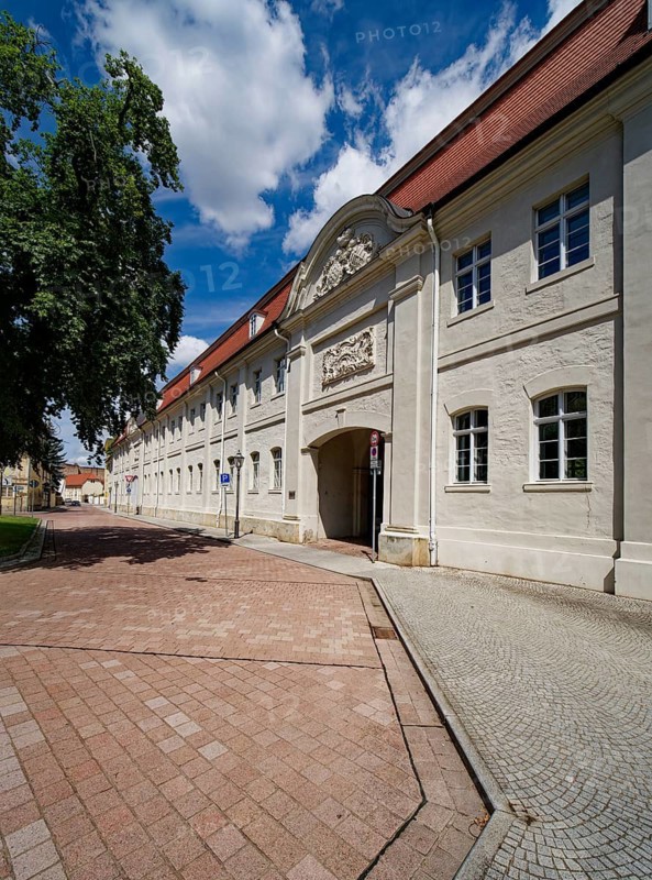 Stables designed by Emanuel Lebrecht Rothe, Köthen Palace and Palace Park, Köthen, Saxony-Anhalt, Germany