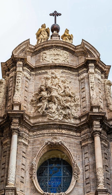 Miguelete Tower, Valencia Cathedral, Plaza de la Reina, Valencia, Spain