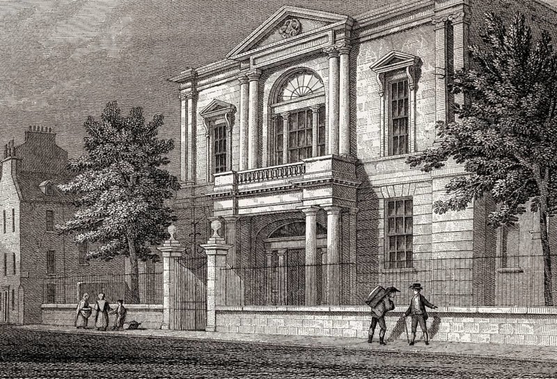 Mariner's Hospital, Trinity House, Edinburgh, Scotland, 19th century, Views in Edinburgh by J. & H. S. Storer