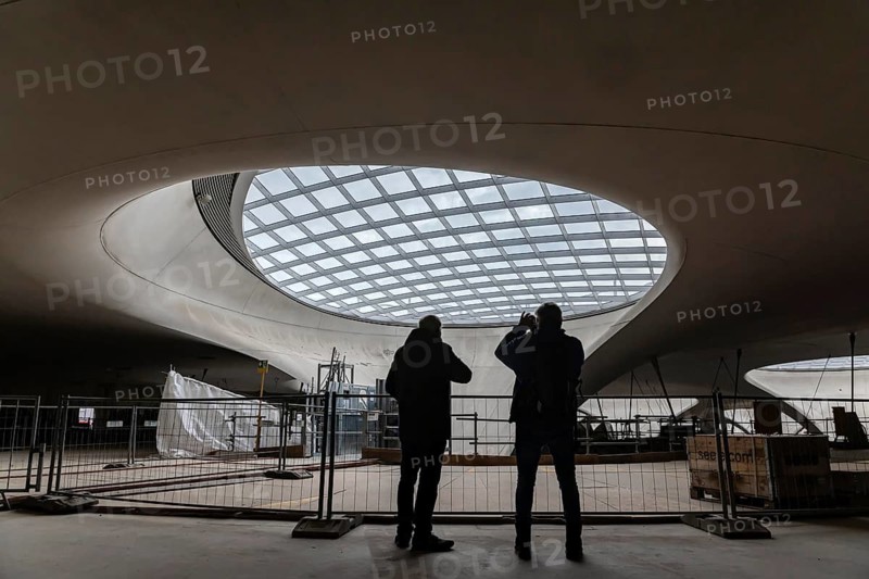 Open construction days at the new main train station. For three days, visitors can find out about the Stuttgart 21 billion-dollar project. By Easter month, Werder is once again expecting around 80000 visitors. It is still unclear when the new transit station will open. The date has already been postponed several times. Stuttgart, Baden-Württemberg, Germany
