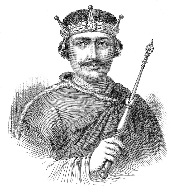 William II, known as William Rufus or William the Red, 1056 - 1100, King of England from 1087 until 1100, Wilhelm II., Guillaume II, Guillaume le Roux