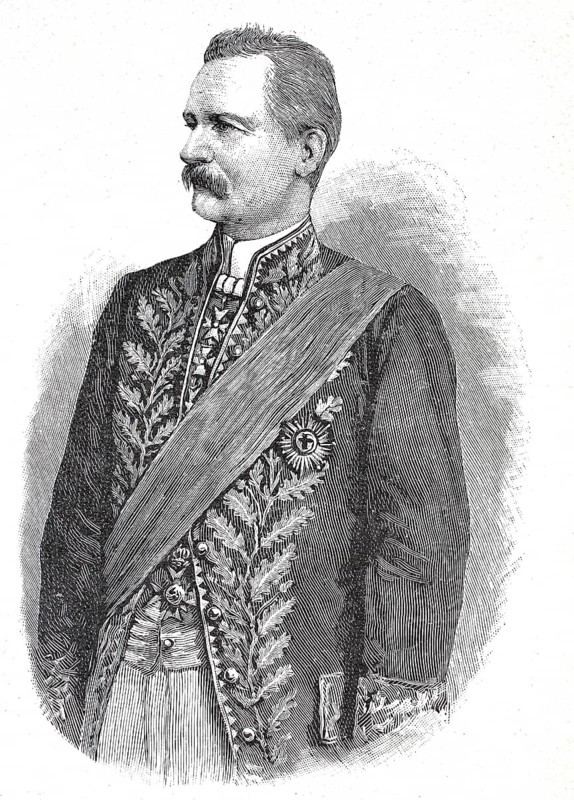 Kurd von Schlözer, 5 January 1822 - 13 May 1894, an imperial German diplomat and historian, digital reproduction of an original from the 19th century, historical