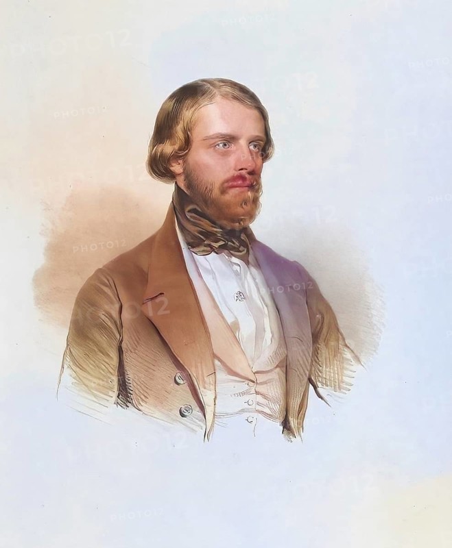 Arcadius Klein (d. 1848), Lieder singer, Historical, digitally restored reproduction from a 19th century original, Record date not stated