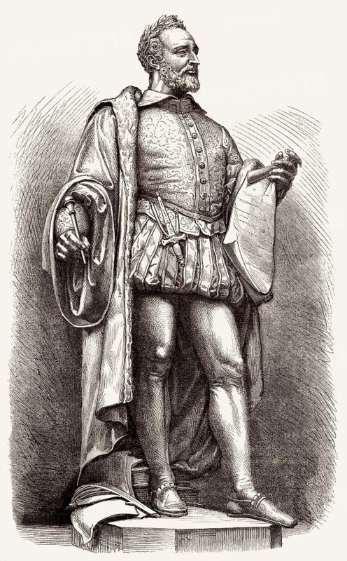 Pierre de Ronsard, 1524-1585, ein französischer Dichter