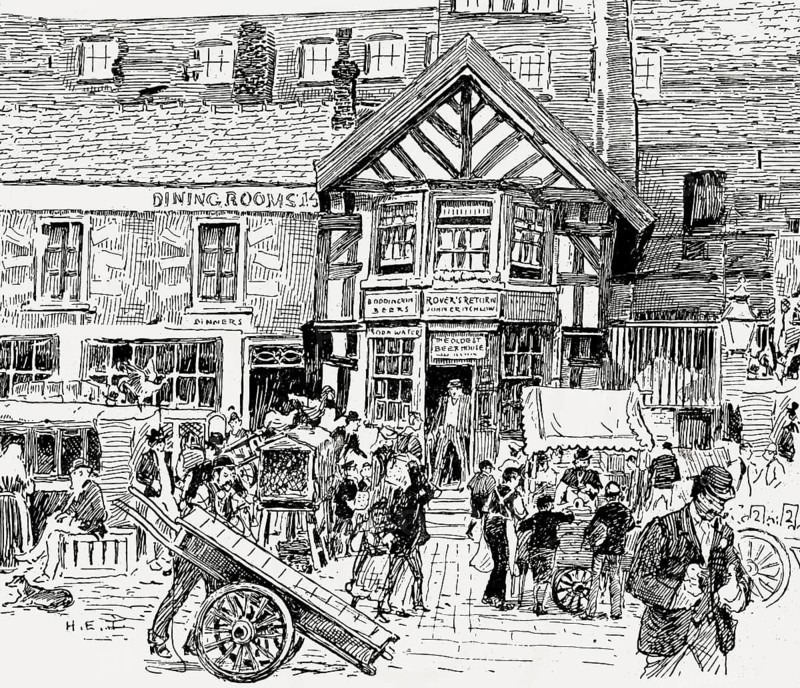 The Rovers Return Inn, Manchester, England, UK, 19th century