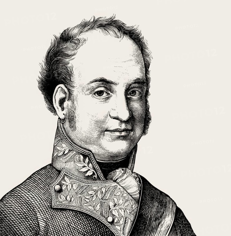 Maximilian I Joseph or Max Joseph, 1756 - 1825, King of Bavaria, Count Palatine of the Rhine, Duke of Juelich and Berg and Elector of the Holy Roman Empire, digitally edited