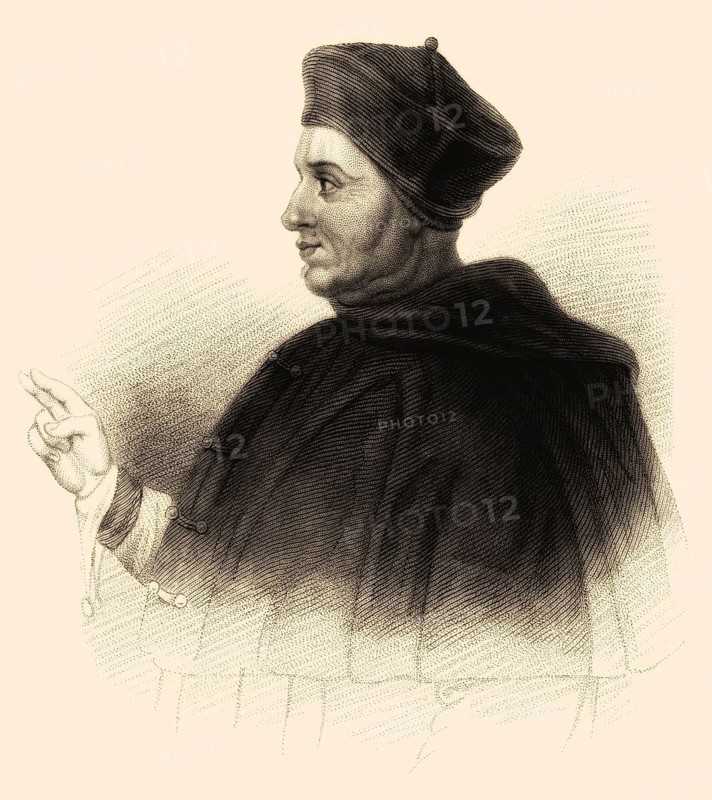 Thomas Wolsey oder Woolsey, ca. 1473-1530, englischer Politiker und Kardinal der römisch-katholischen Kirche