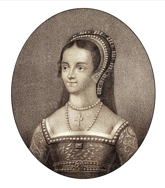 Catherine Parr, 1512-1548, Queen of England and of Ireland, the last wive of King Henry VIII