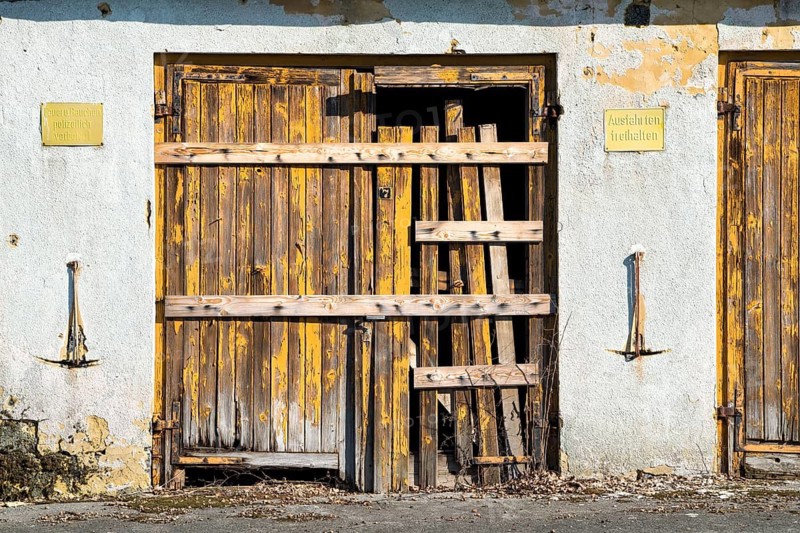 Old garage doors, Germany