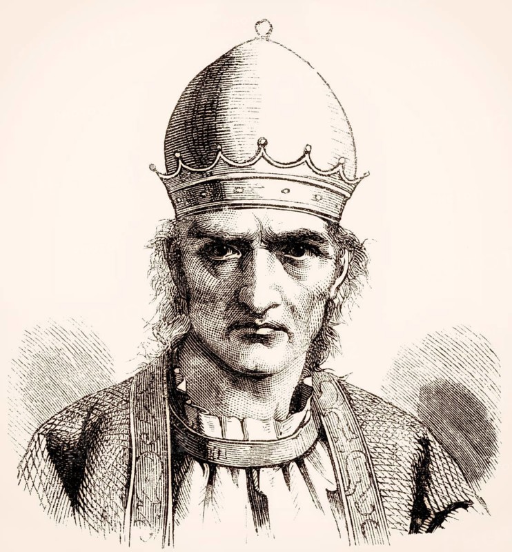 Pope Gregory IV, was Pope from October 827 to his death in 844
