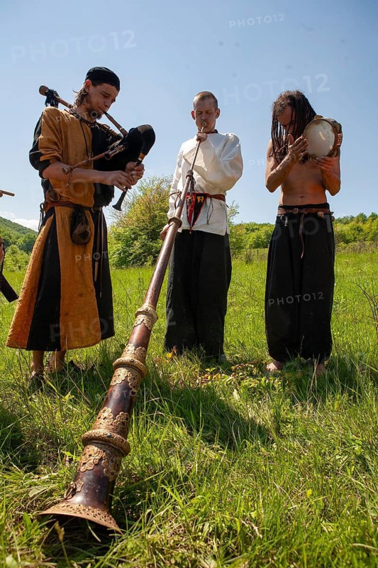 Historical reconstructions. Krasnodar krai. Russia