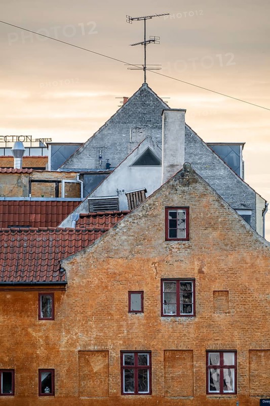 Houses at Overgaden Neden Vandet, Copenhagen, Denmark