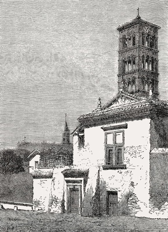 Basilica di Santa Pudenziana, Rome, Italy, 19th Century