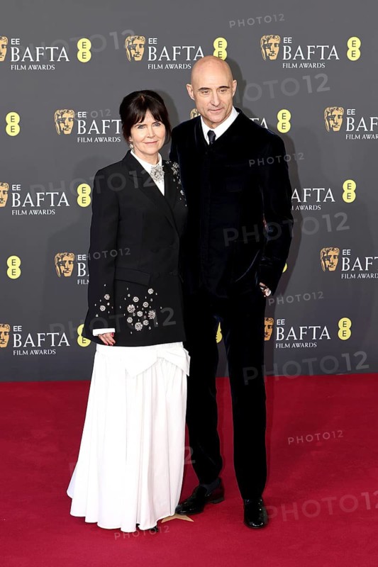 Liza Marshall and Mark Strong - EE BAFTA FILM AWARDS 2026, The Royal Festival Hall, London, 22.2.26