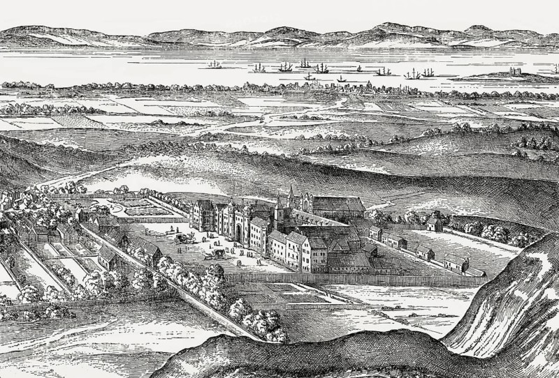 Palace and Abbey of Holyroodhouse, Edinburgh, Scotland, 17th century