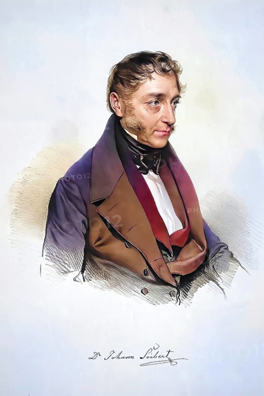 Johannes Seibert (1782-1846), Dr med. Surgeon, Historical, digitally restored reproduction from a 19th century original, Record date not stated