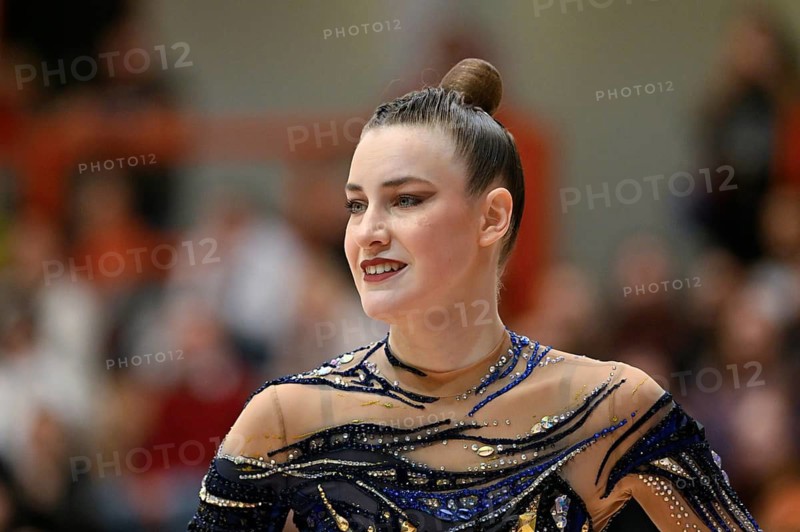 Darja Varfolomeev GER Portrait Rhythmic Gymnastics RSG Gymnastics Schmiden International 2026, Fellbach, Baden-Württemberg, Germany