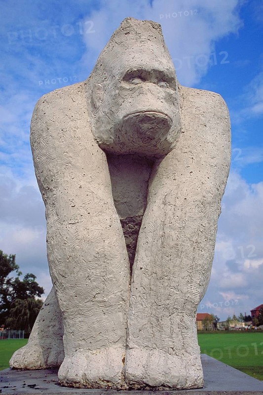 Large figure of an orangutan, New Jersey, USA