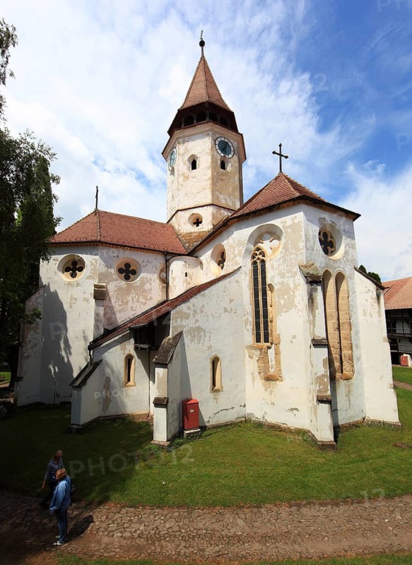 Fortified church of Tartlau, Prejmer, one of the best preserved fortified churches in Transylvania, Romania