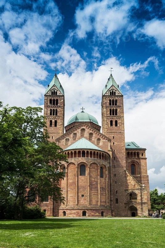Imperial Cathedral, Cathedral of St Mary and St Stephen, UNESCO World Heritage Site, Speyer, Rhineland-Palatinate, Germany