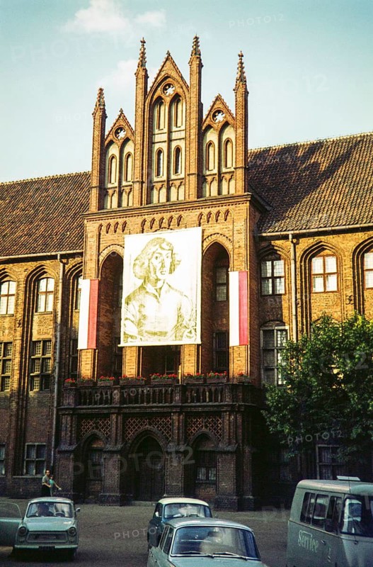 Brick Gothic architecture, UNESCO World Heritage site, Old Town Hall, Ratusz Staromiejski, Torun, Poland, Eastern Europe 1969