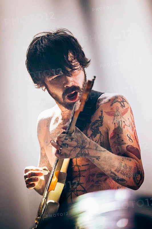 Simon Neil, singer and guitarist of Biffy Clyro live at Zenith in Munich on 12.02.2026