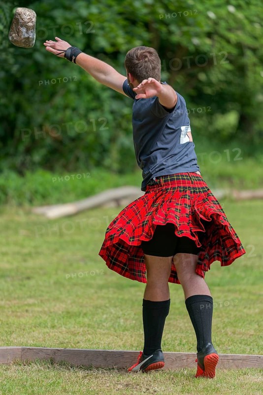 Highland Games Stone Pushing