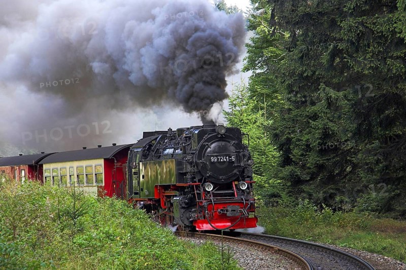 HSB railway, Harz narrow-gauge railway, Harz, Federal Republic of Germany