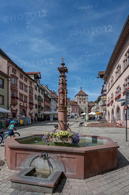 Apostelbrunnen, Hauptstr., Rottweil, Baden-Württemberg, Germany
