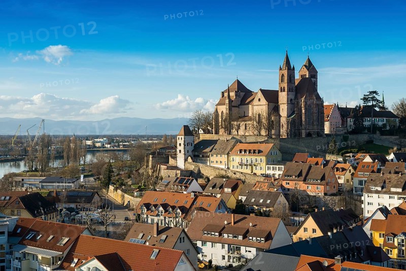 St. Stephan Cathedral, Breisach am Rhein, Kaiserstuhl, Breisgau, Baden-Württemberg, Germany