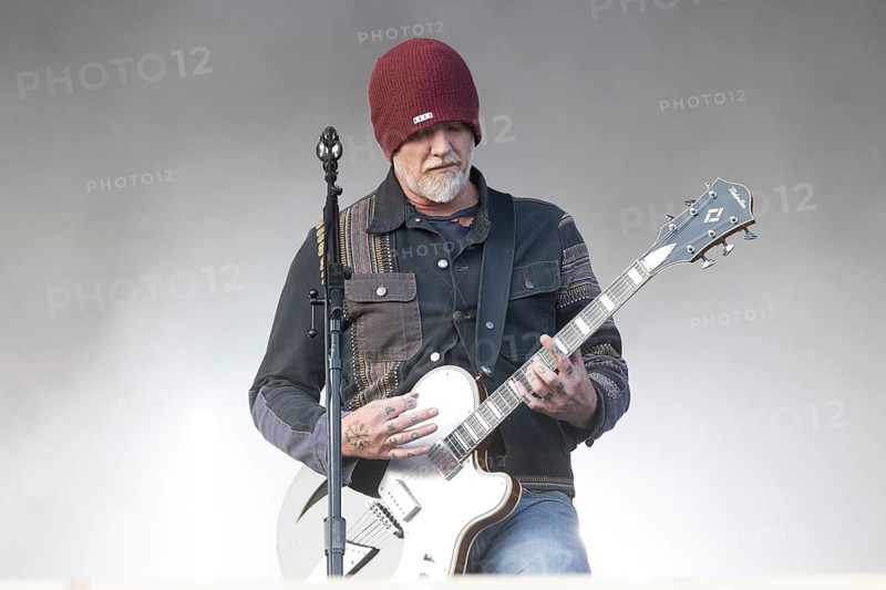 Adenau, Germany, 7 June 2024: Josh Homme from Queens of the Stone Age plays at Rock am Ring. The festival takes place at the Nürburgring race track near the town of Adenau from 7 to 9 June 2024