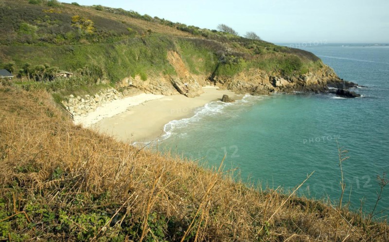 Belvoir bay and beach, Island of Herm, Channel Islands, Great Britain