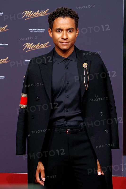 Jaafar Jackson at the world premiere of the movie Michael on Uber Platz in Berlin on 10.04.2026
