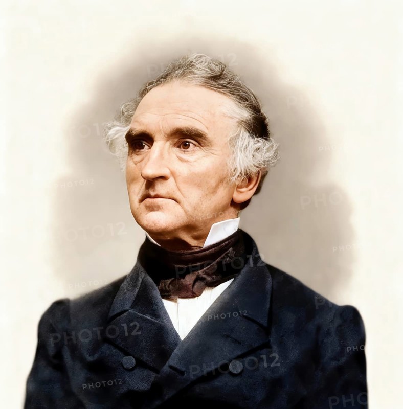 Justus Freiherr von Liebig, 1803 – 1873, German chemist and scientist, father of the fertilizer industry, digitally edited