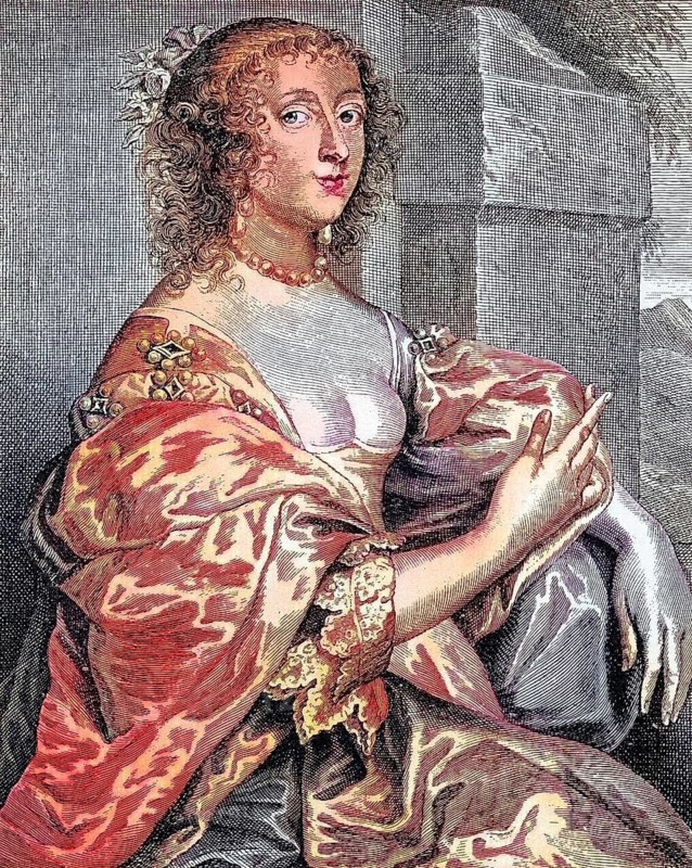 Countess Percy, portrait by Anton van Dyck, 17th century, Historic, digitally restored reproduction of an original 19th century painting, exact original date unknown
