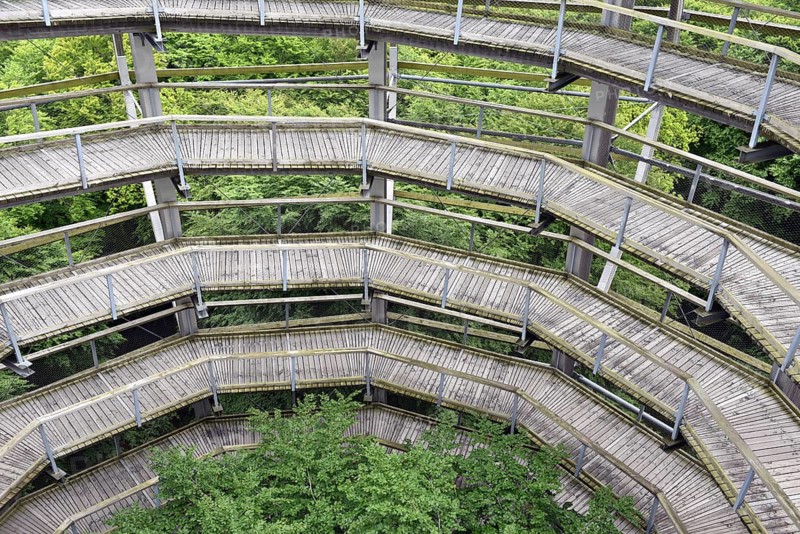 Treetop Trail on Rügen, Natural Heritage Center, Mechlenburg-Vorpommern, Germany