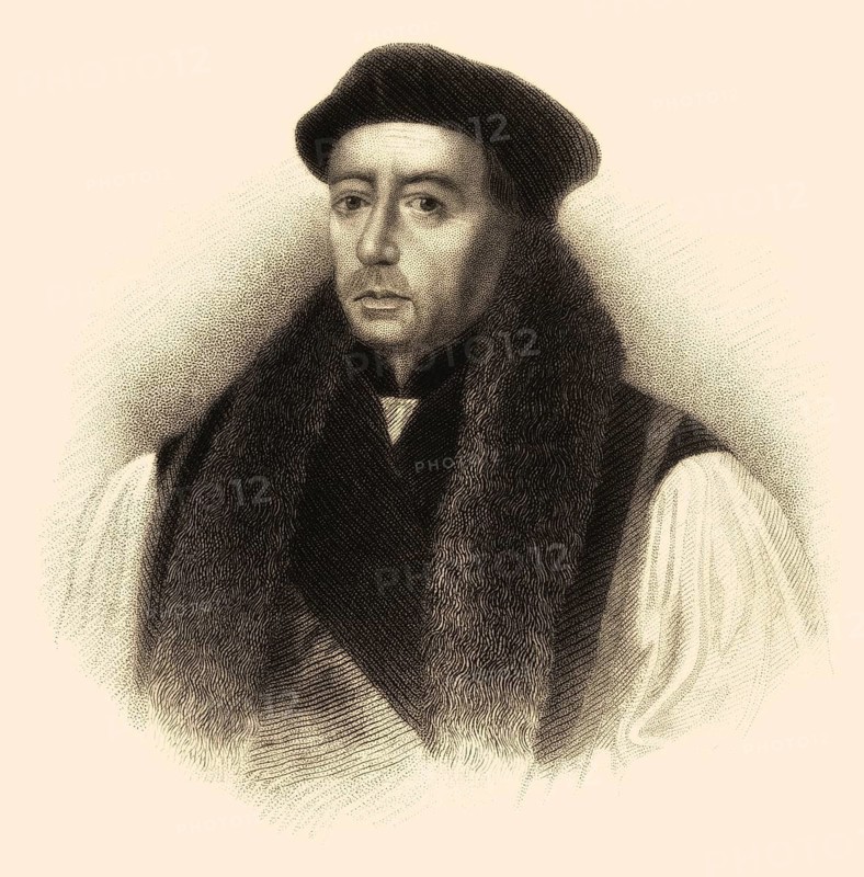 Thomas Cranmer, 1489-1556, ein führender Vertreter der englischen Reformation und Erzbischof von Canterbury