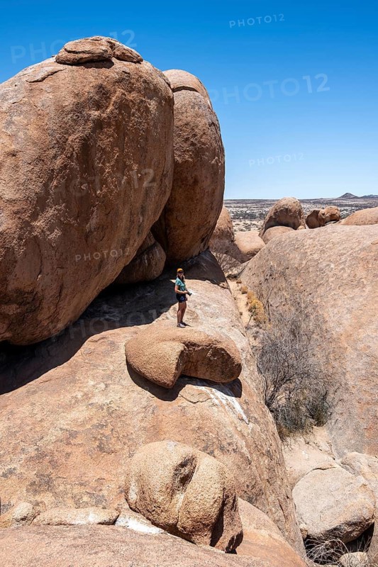 Rock formation, Pontok Mountains, Great Spitzkoppe, Spitzkoppe, Great Spitzkoppe Nature Reserve, Namibia