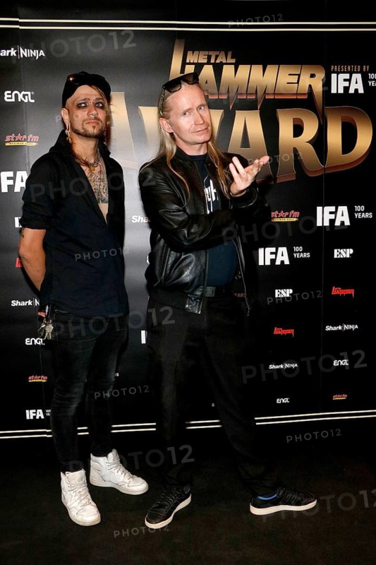 Axel One and Roman Geike (Romano) at the Metal Hammer Awards 2024 in the Uber Eats Music Hall. Berlin, 31.08.2024