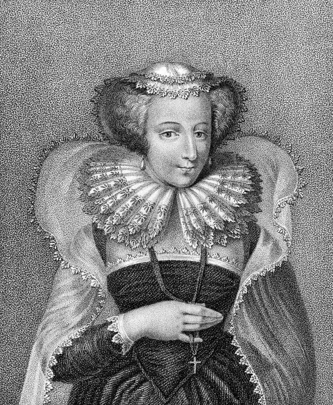 Mary Stuart or Mary I. 1542-1587, Queen of Scotland and France