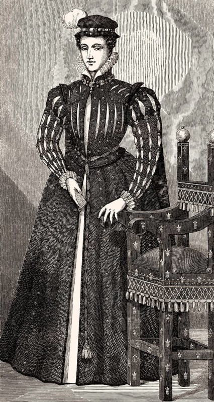 Mary Stuart or Mary I. 1542-1587, Queen of Scotland and France